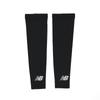 New Balance Performance Arm Size Sun Protection Sleeves, LAA13021, Men's, Black, SM,