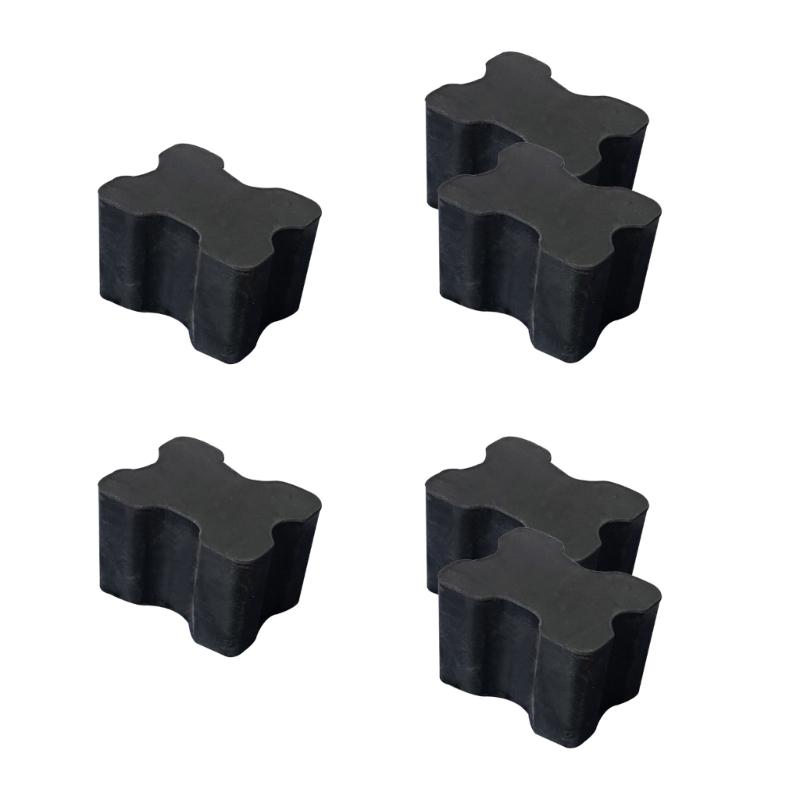 Automobile Rubber Front Coil Spring Boosters Set, Rubber Coil Spacers, 1.5" Thick Car Coil Spring Spacers