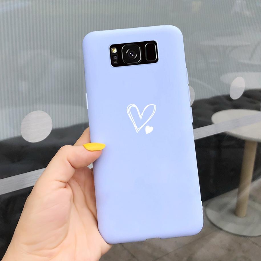 Ударопрочный Чехол Для Samsung S8 Plus SM-G955F Чехол Цветной Ромашка Кактус Мягкий Матовый Чехол Для Телефона Для Samsung S8 S 8 S8+ G950F Capa