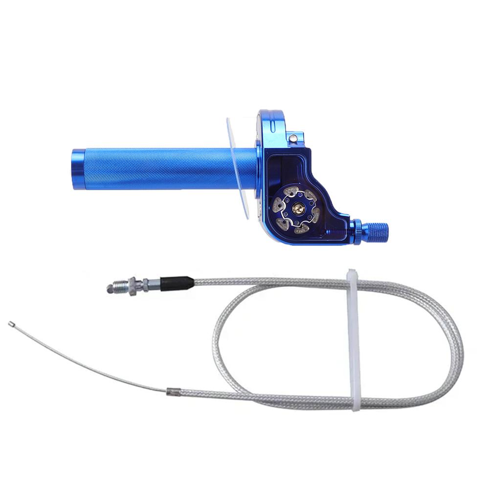 7/8'' 22 мм ЧПУ Алюминиевая Ручка Газа Мотоцикла Руль Ручка Газа Поворотная Для Питбайка Грязевого Байка Мотокросса Квадроцикла Внедорожника