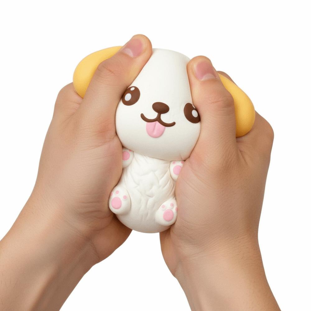 Slow Rebound Puppy Squishy Toy Super Soft Dog Squeezable Toy Dog Fidget Toy Students Gifts