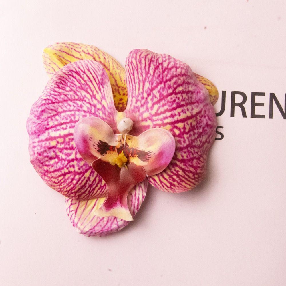 2pcs Korean Style Artificial Butterfly Orchid Decoration Flowers Orchids Car Home Decoration
