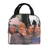 Deftones Rock Band Ohms White Pony Insulated Lunch Bag for School Cooler Thermal Food Box Tote Leakproof Lunch Boxes Container