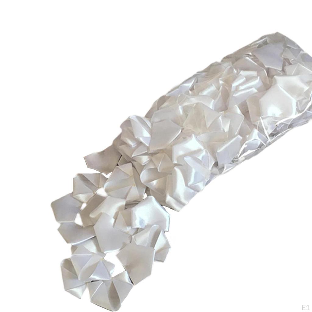 169 шт. готовых лепестков роз из атласной ленты, вечные цветочные букеты, креативный декор, украшение своими руками