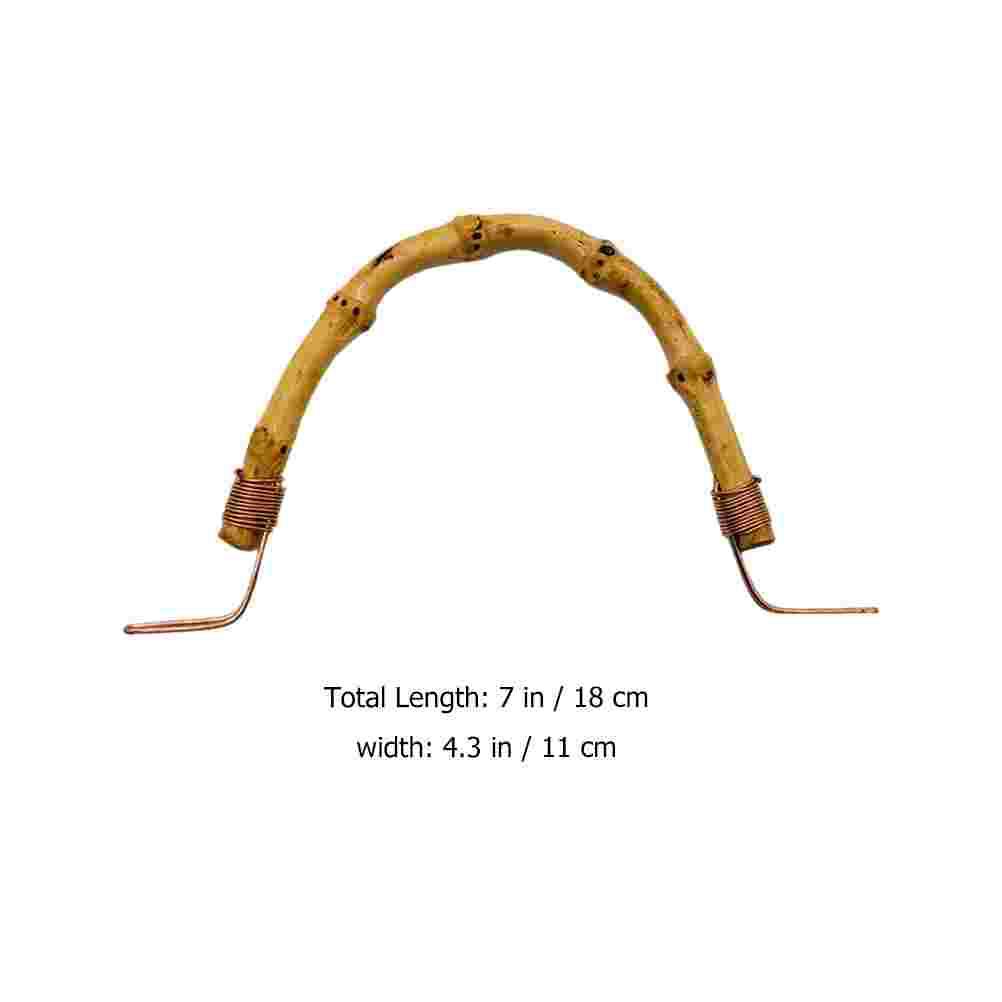 4 шт. U-образная ручка для чайника, чайник для кунг-фу, бамбуковая плетеная ручка, проволочная ручка для чайника, замена для керамического горшка, керамические горшки