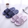 Couple Hollow Slippers Non-Slip Quick-Drying Bathroom Home Indoor Slippers for Men and Women