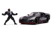 MARVEL VENOM 2008 DODGE VIPER Venom миникар 124 ЧЕЛОВЕК-ПАУК и