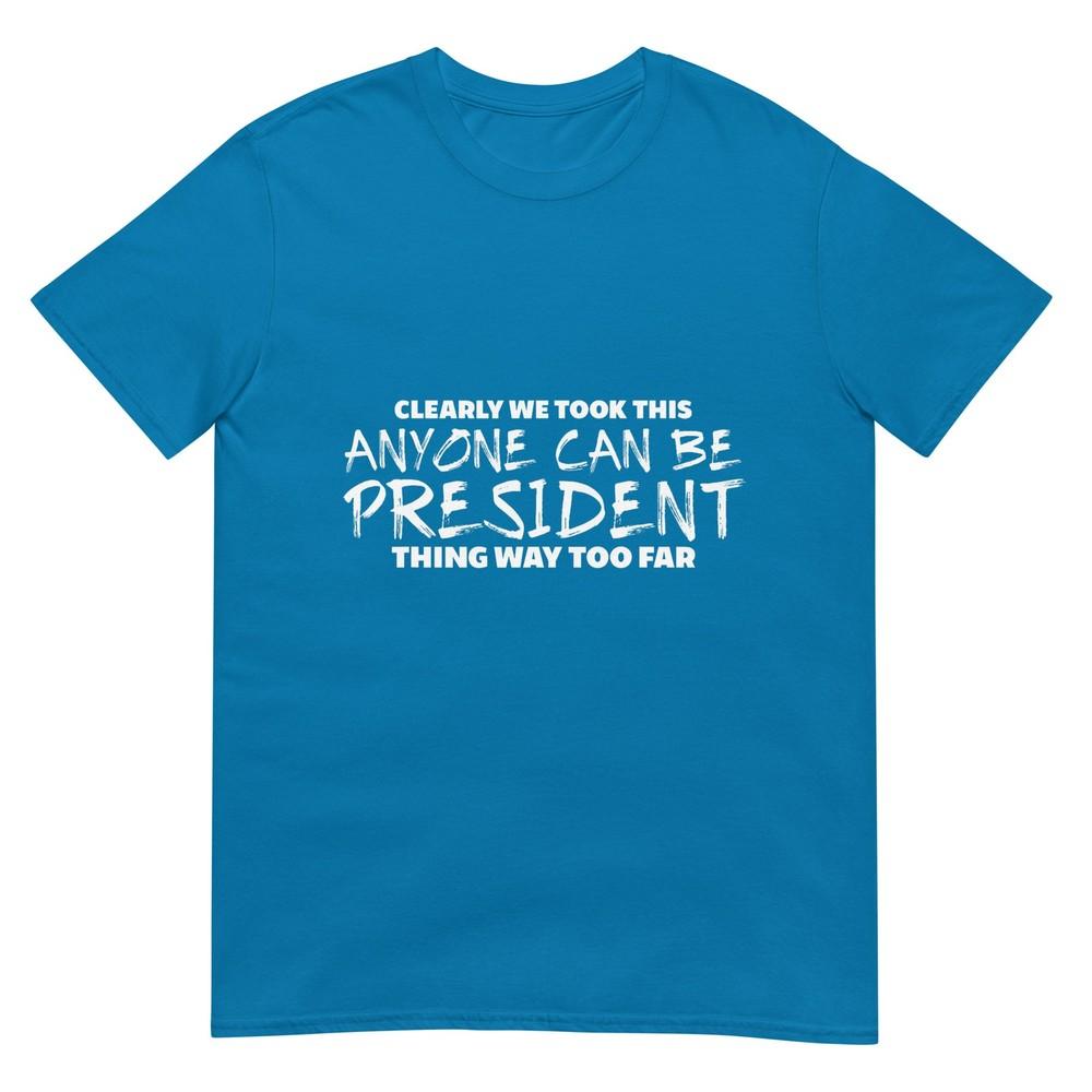 Funny Anti Trump Protest Wear TShirt