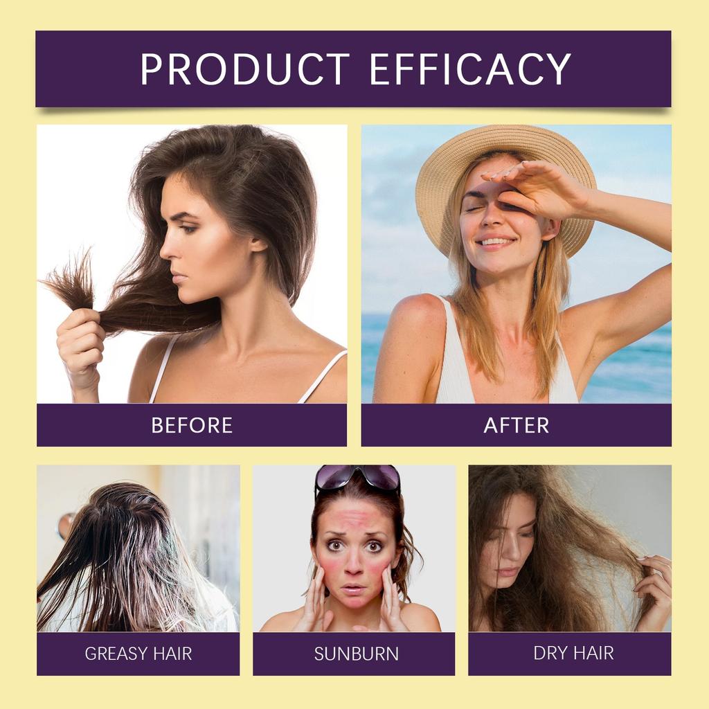 Солнцезащитный крем для волос и кожи головы, спрей для защиты кожи головы SPF30, предотвращает выцветание/сухость волос, подходит для походов/пляжа/бега(100мл