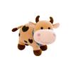 Cute Calf Plush Toys Super Soft Cow Doll Children"s Zodiac Cattle Dolls Ornaments Birthday Gift