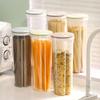 Grain Storage Box Dry Food Storage Container Multigrain Plastic Tank  For Kitchen Storage