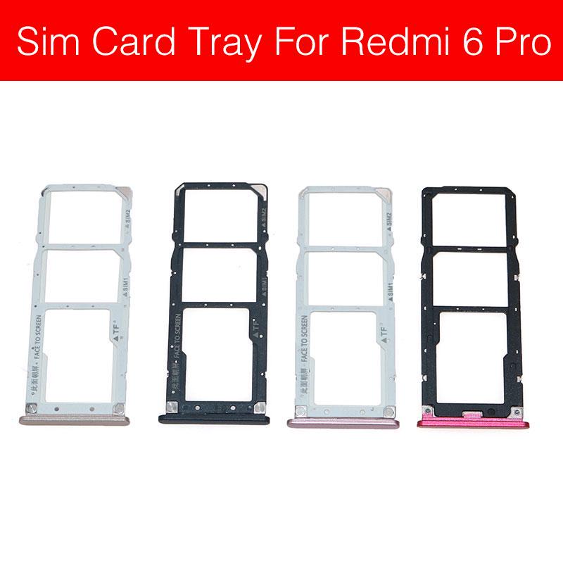 Лоток для SIM-карты для Xiaomi Redmi K20/S2/Y2/Note 7/Note 8/Note 9, адаптер для слота для SIM-карты