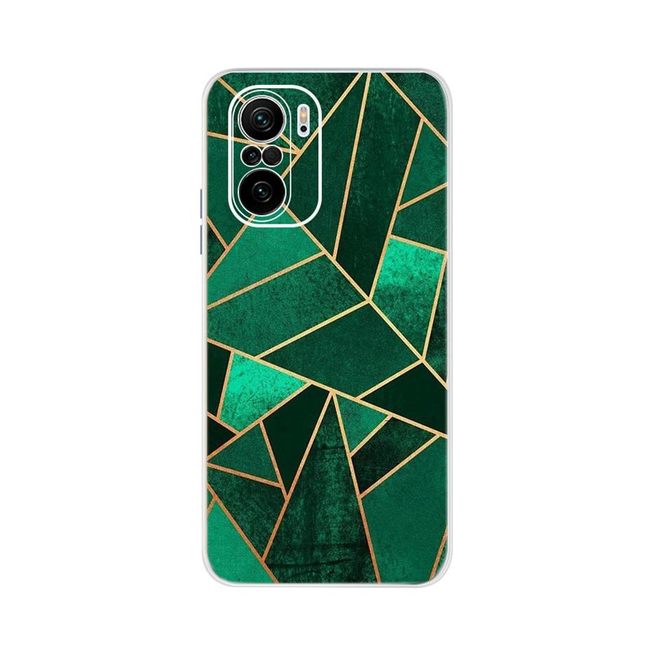 2021 Fashion Cartoon Phone Case For Xiaomi Poco F3 Case Female Soft TPU shockproof Bumper Funda For Xiaomi pocof3 Poco F 3 Cover