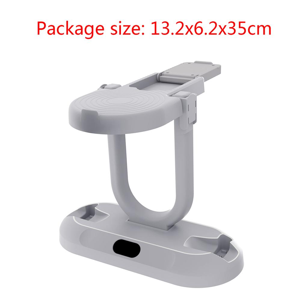 Зарядная док-станция для гарнитуры VR. Подставка для зарядки с хранилищем игровых аксессуаров. Качественный компактный материал из АБС-пластика. Используется для PS-VR2.