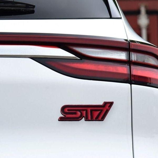 Custom STI Car Emblem Decorative Grille Badge Metal Rear Tail Decal For Subaru Forester impreza Outback Legacy Tribecacar WRC