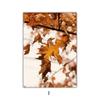 Landscape Flower Picture Canvas Painting Wall Art Autumn Scenery Pumpkin Leaves Poster and Print for Modern Home Wall Decor