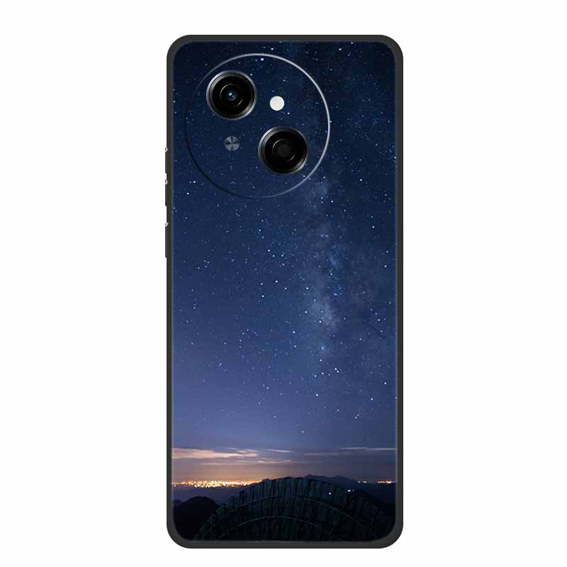 Phone Case For Tecno Spark Go 1 S Back Cover Case 6.67" Black Silicone Soft TPU Coque For Tecno Spark Go 1S Case Go1S Funda Para