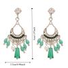 Серьги с кисточками в этническом стиле в стиле бохо, серьги-подвески в виде полых капель воды, женские подарки