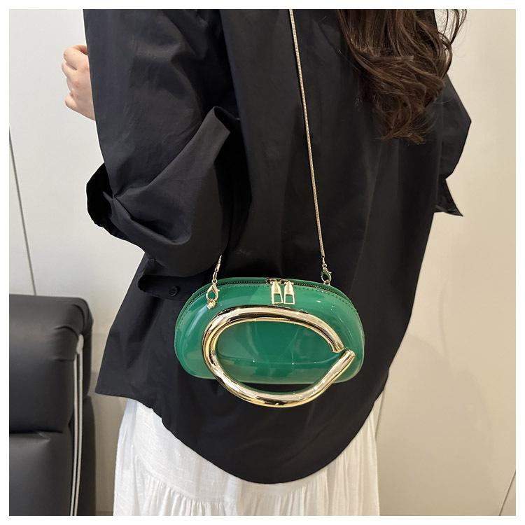 Дизайн Столкновение Цветов Личность Темперамент Мода Цепочка Кроссбоди На Плечо Маленькая Квадратная Женская Сумка