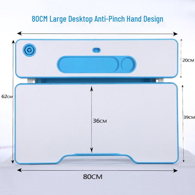 Tongben Shi 80 см Детский регулируемый комплект стол и стул для учебы с защитой осанки и зрения
