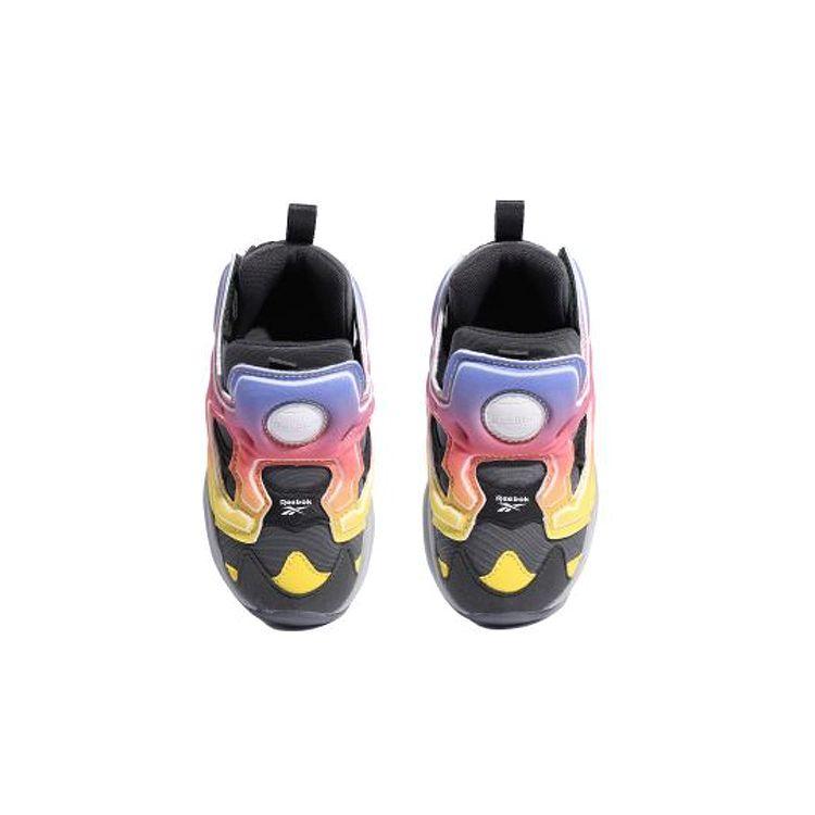 Reebok Кроссовки для бега Fury Inf TD для малышей, фиолетовые, без шнурков, FY9375