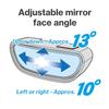 Seikosangyo Automobile Auxiliary Mirror, Model: EW-69, Black