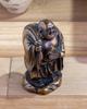 Kitcho Seven Lucky Gods Hotei Buddha Статуя Украшение Asahimine Seven Lucky Gods Takaoka Copperware (Цвет меди/вкуса) скульптор Прототип_Будда