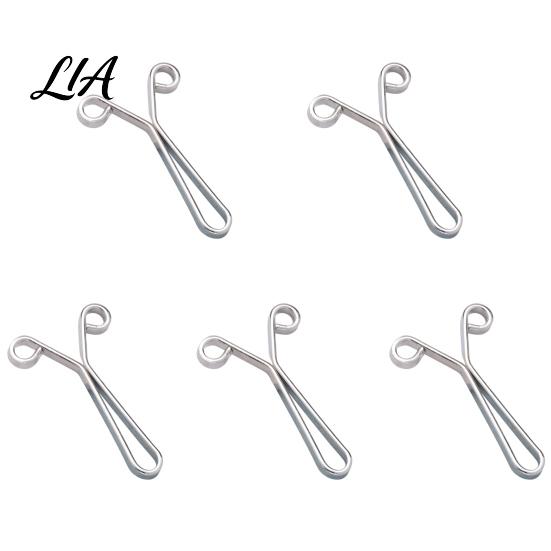 Alloy Waist Tightener 5/10Pcs for Pants, Reusable Cincher Clip Metal Loose Jeans, No Sewing Trousers Leg Shortening Clamp