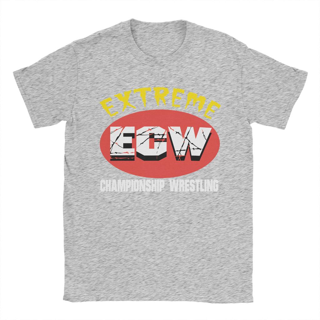 Хлопковая футболка Ecw Hardcore Wrestling для пары, летние винтажные футболки, с круглым вырезом, модная футболка, одежда большого размера с принтом