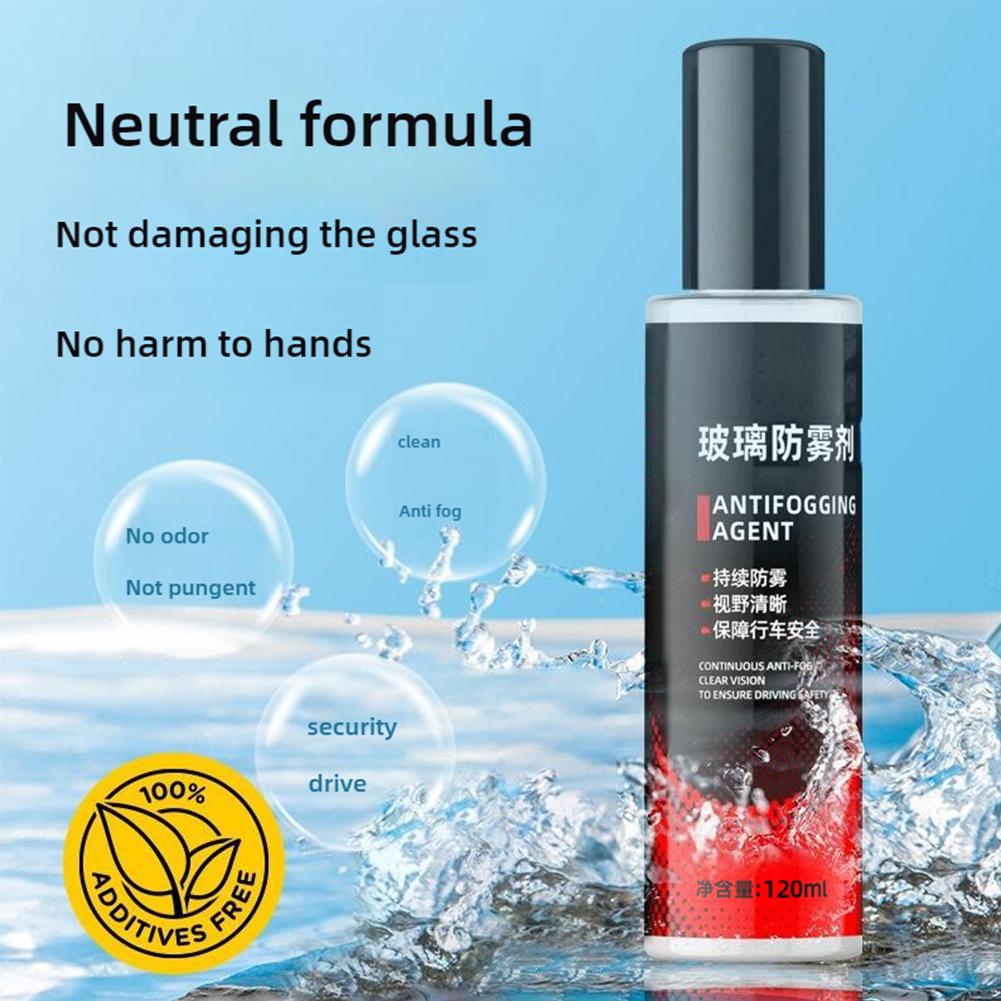 120 мл зимнее средство для предотвращения запотевания лобового стекла автомобиля, средство для предотвращения запотевания окон автомобиля в дождь и снег, водонепроницаемое прозрачное покрытие для видения
