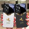 Сотовый Зеленый Конь Для Oppo A79 5G 58 78 74 60 4G Reno 11F Realme GT 6 11 Note 50 10 C55 X2 Закаленное Стекло Черный Чехол для Телефона