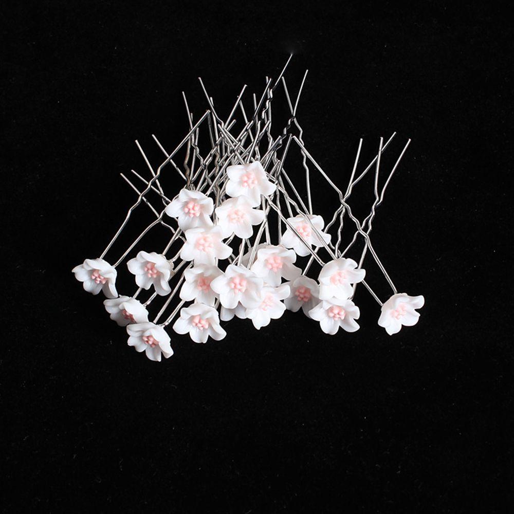 Accessories Bridal Tiara U Shaped Hair Clip Flower Hairpin Stick Bride Headpiece Bridal Hairpin