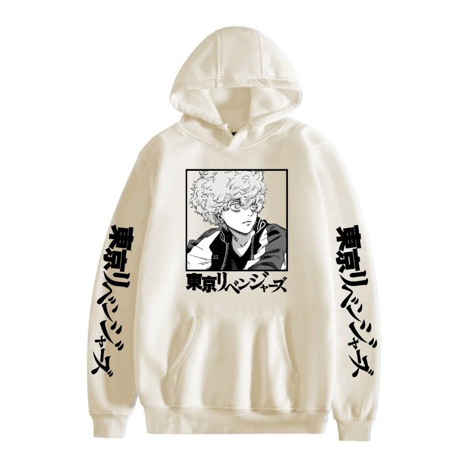 Новый модный повседневный свитер с капюшоном с принтом аниме