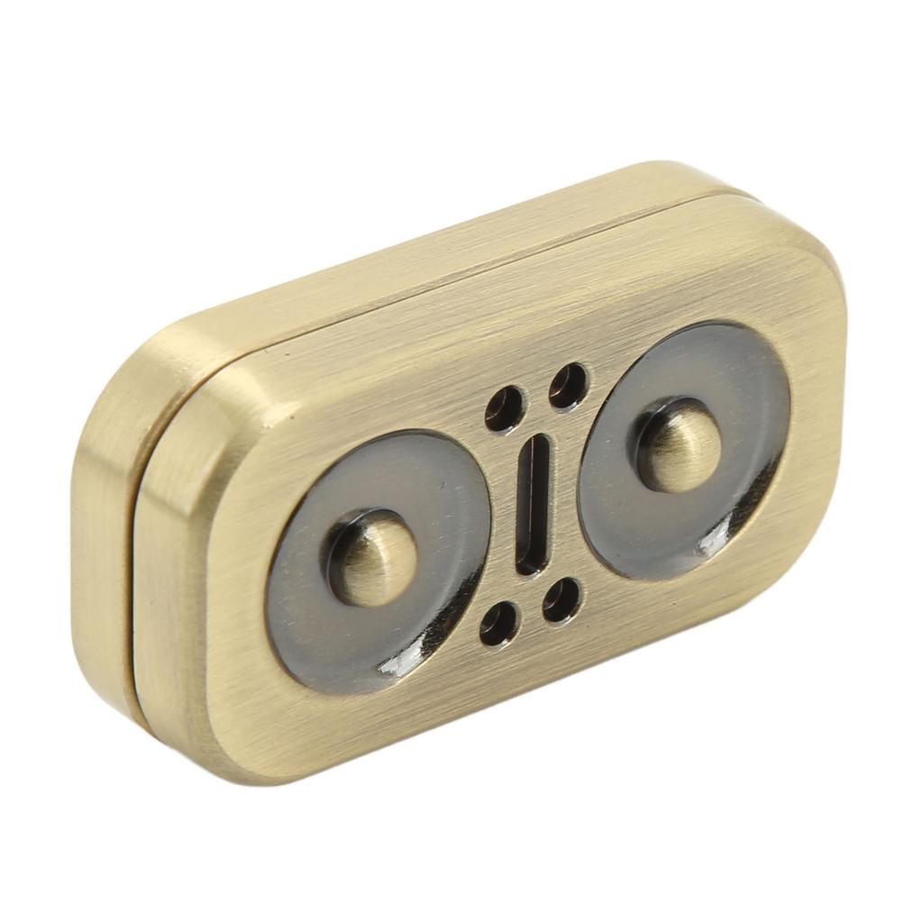 Слайдер-фиджет для пальцев в виде совы, магнитное давление, снятие тревожности, металлическая сенсорная игрушка-слайдер для толкания карт