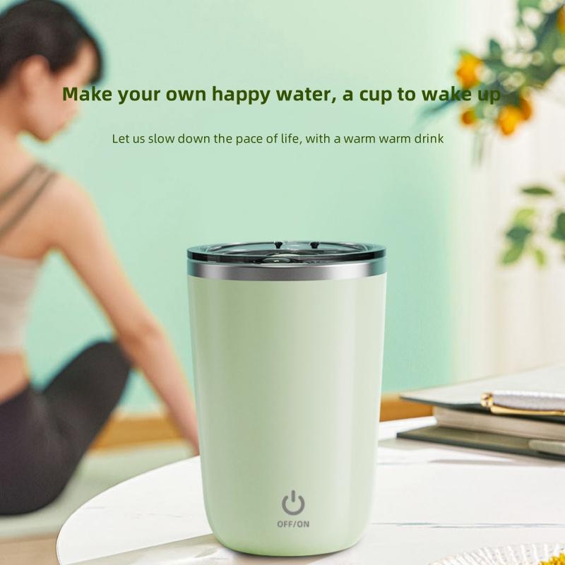 350 мл автоматическая чашка-миксер 304 нержавеющая сталь USB-зарядка ленивый миксер для кофе миксер для молока умная чашка-миксер для воды.