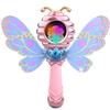 Light Up Wand Toy LED Princess Wand with Music Pretend Play Prop Accessory Party Favor for Kids