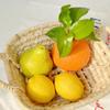 Ceramic Simulated Orange Vase Art Vase Flower Holder Creative Fruit Shape Vase  Bookshelf Display