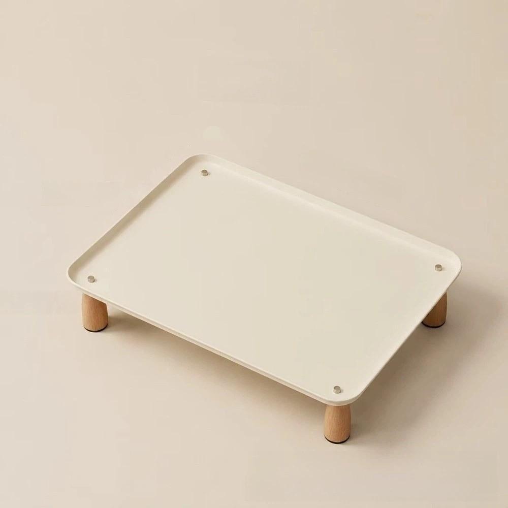 Spill Proof Raised Feeder Sturdy Cat Feeding Station Elevated Pet Feeding Stand Balcony