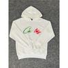 Unisex Oversized Hooded Sweatshirt With Colorful Letter Print Warm Fleece Lined Casual Pullover Winter