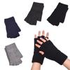 Thick Fingerless Glove Solid Color Mittens High Quality Half Finger Gloves Winter Outdoor