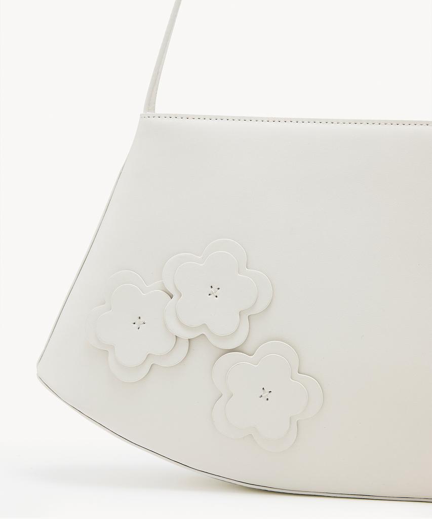 Clave Mia Flower White Tote Bag