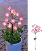 Waterproof Flower Solar Floor Lamp Plug-in Garden Lights Creative Landscape Lawn Lamp Holiday