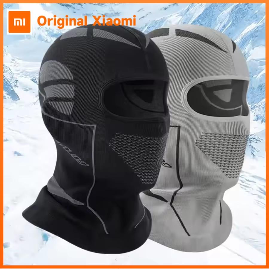 Xiaomi Unisex Cold-Proof Thermal Scarf Winter Ski Hat Full Face Mask Balaclava for Ski Cycling Hunting Head Neck Cover Helmet Liner Cap