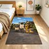 Shaun Sheep Washable Door Mat Durable Anti-slip Backing Non-slip Bottom Pet-friendly Living Room Elegant Luxury Rug Holiday Home Gift