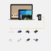 Male to Female USB-A to Type-C 3.1 Converter Laptop U Disk Connector Professional OTG Adapter