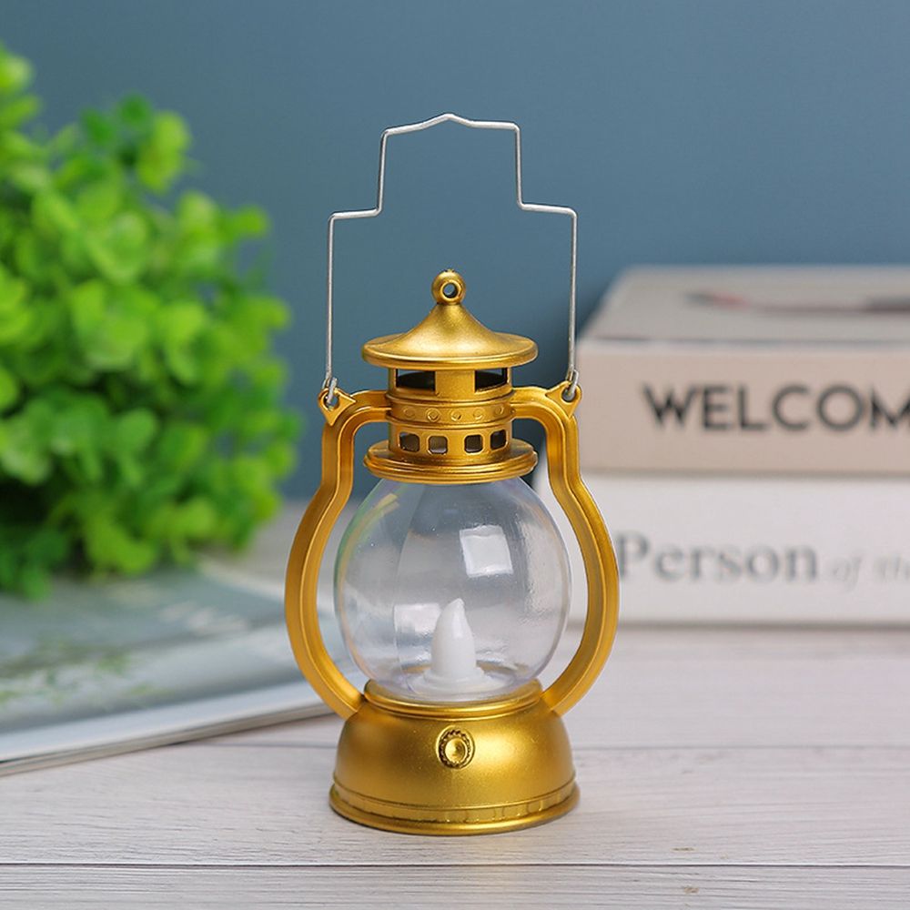 Party Party Supplies Ornament With Hanging Christmas Decoration Oil Lamp Pony Lantern Led Light