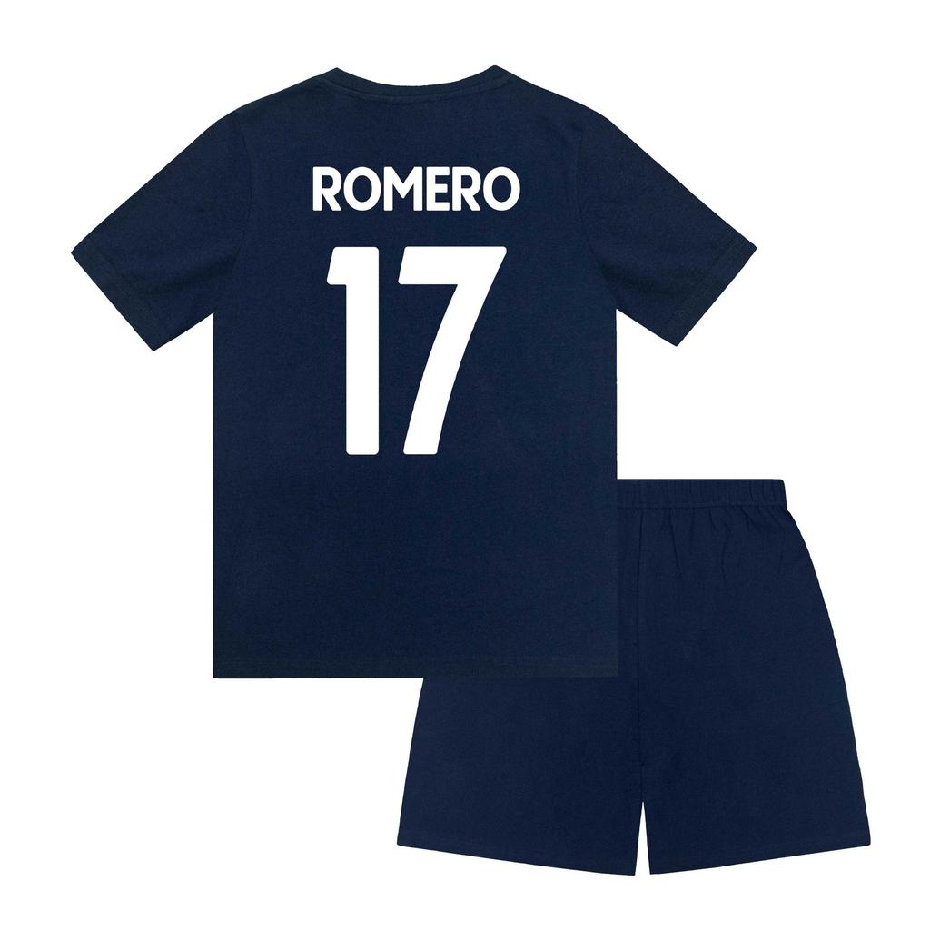 Tottenham Hotspur FC Boys Romero 17 Sublimated Short Pyjama Set