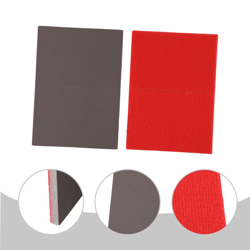 20 шт. Поролоновая наждачная бумага с ворсом, набор для шлифовки, зернистость 180-2500, гибкая шлифовальная подушка, полировальный абразивный инструмент, наждачная бумага
