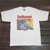 DEFTONES Футболка с принтом тура 2025 Унисекс Хлопок Полный размер Белая хлопковая футболка Унисекс Футболка
