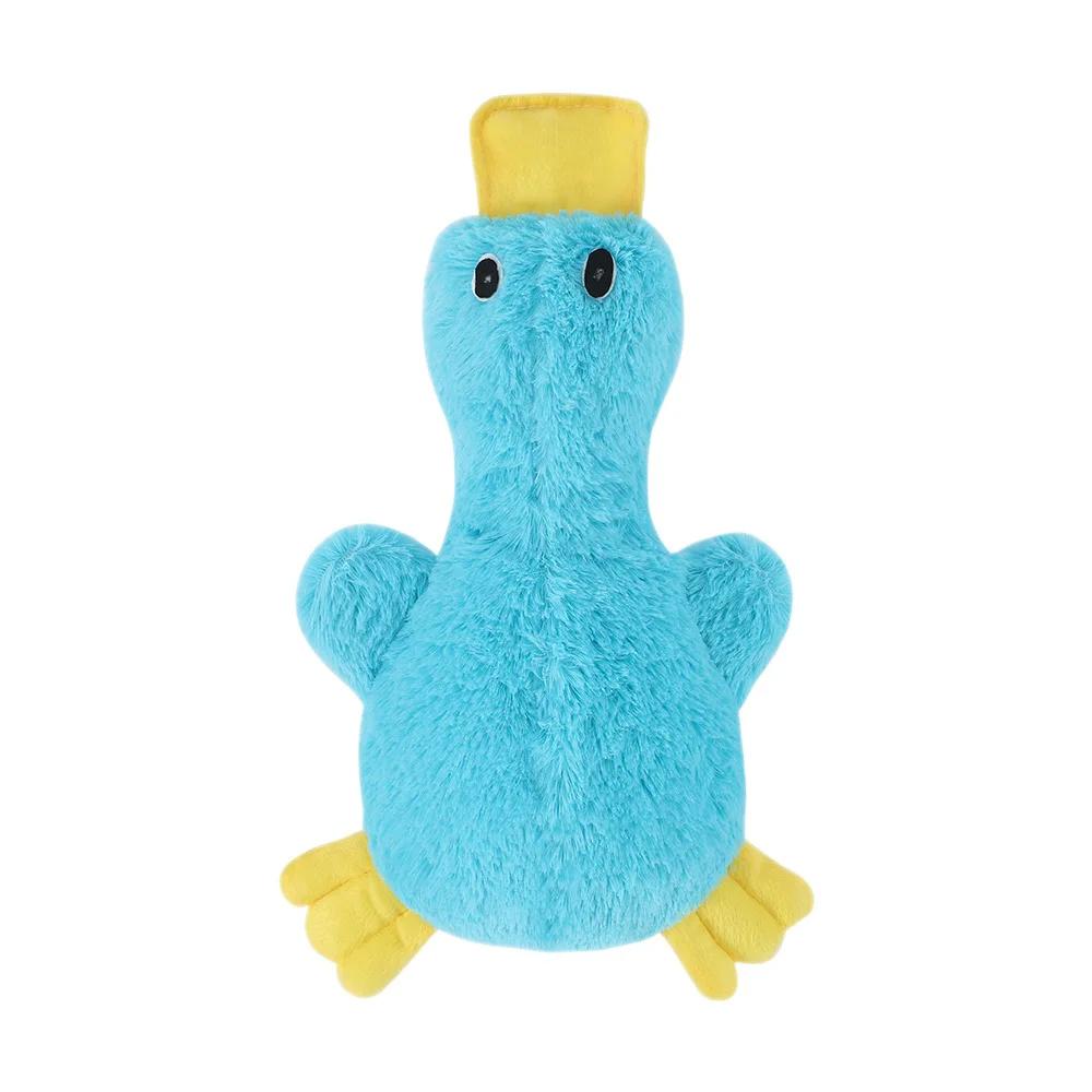 Plush Dog Toy Sound Pet Duck Toys For Small Medium Large Dogs Interactive Squeaky Puppy Training Biting Chew Toys Pet Supplies
